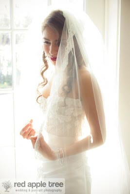 beautiful bride Diana