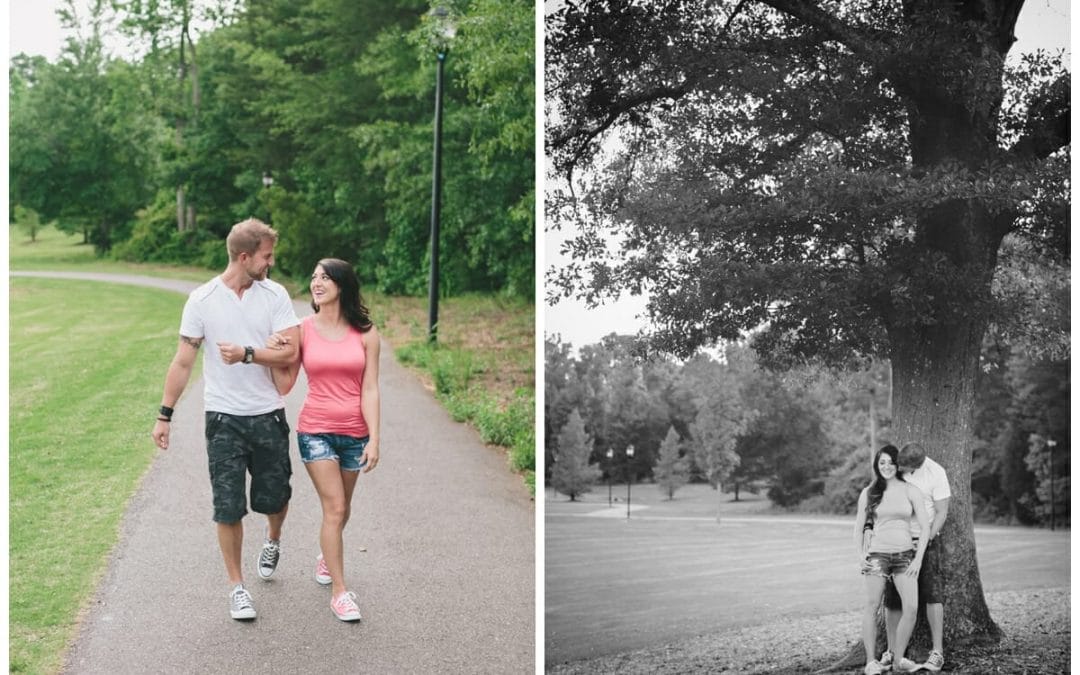 Amy + Alan’s Engagement | Downtown Greenville | Greenville, SC