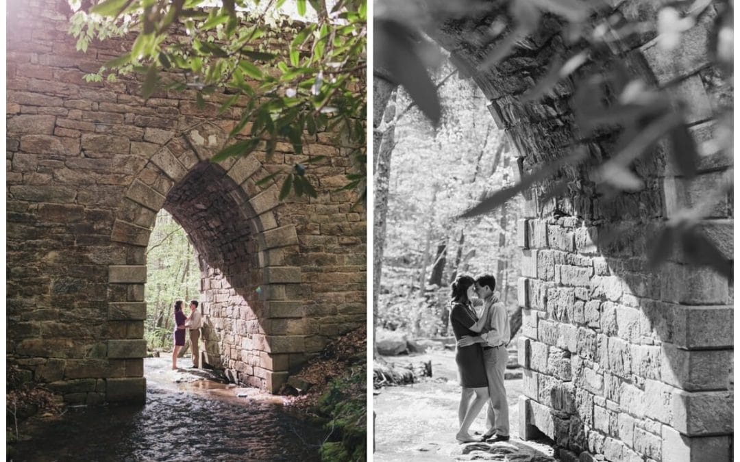 Erin + Robert’s Engagement | Poinsett Bridge & Bald Rock | SC and NC