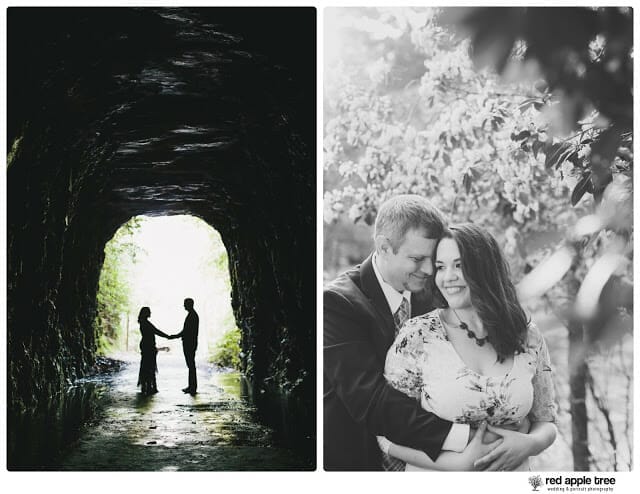 Sunny + Matt’s Engagement | Stumphouse Tunnel & Issaqueena Falls | Walhalla, SC