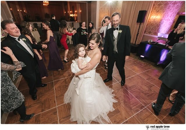 Bride dancing in wedding reception 2