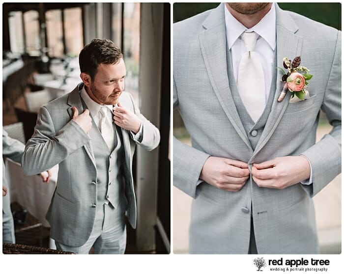 Groom in Wedding suit