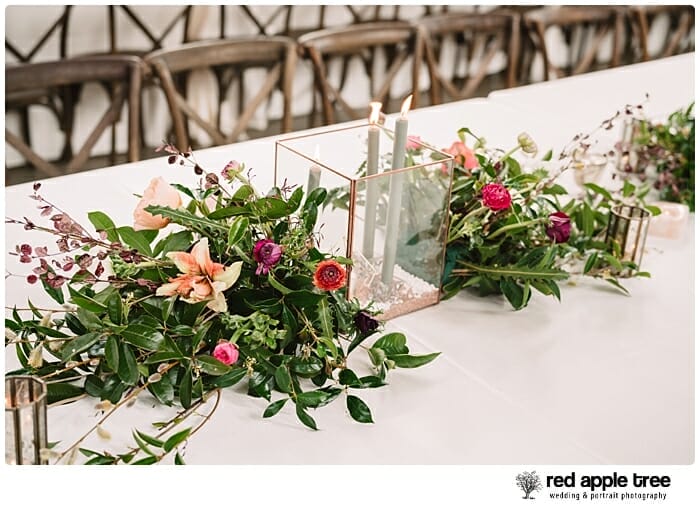 Wedding Table flowers 2