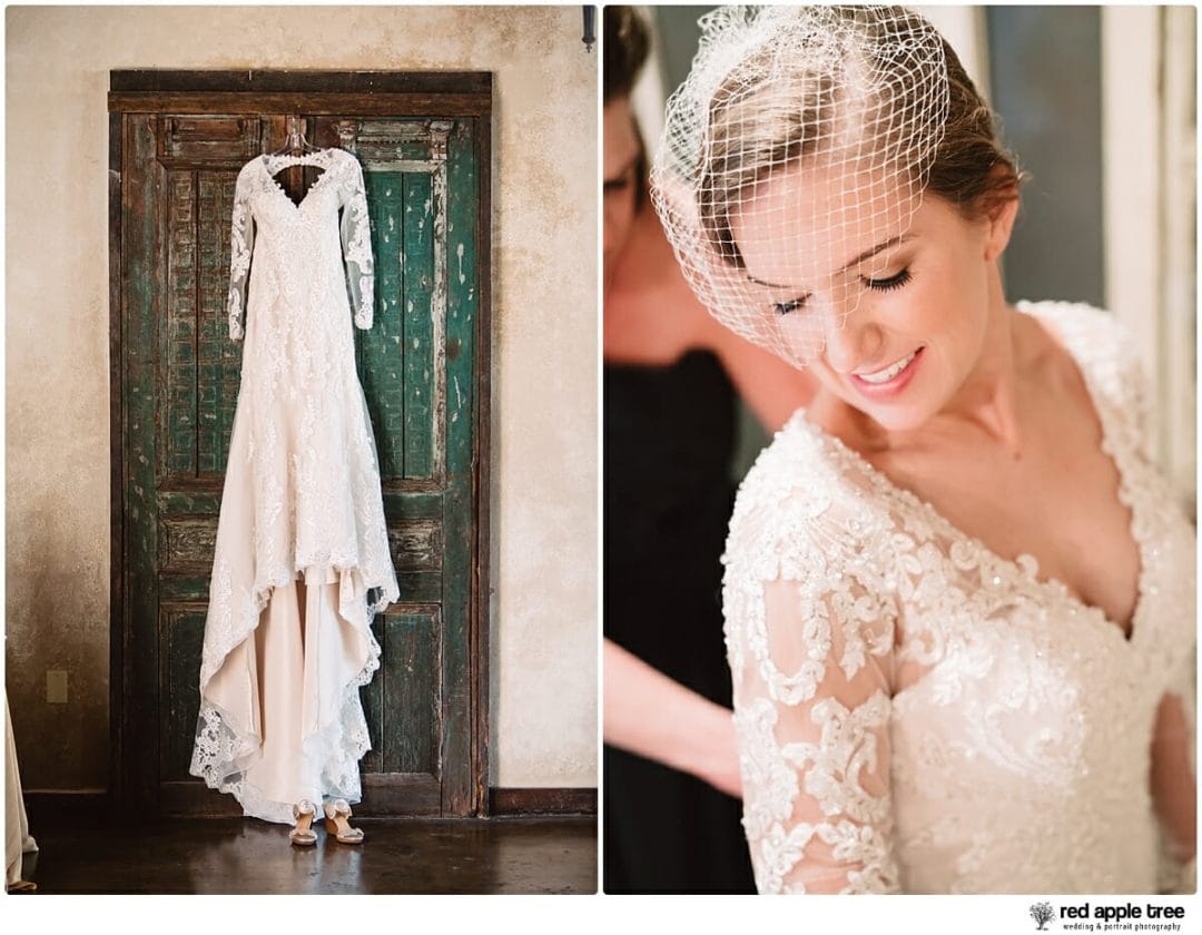 Bride and Wedding Dress